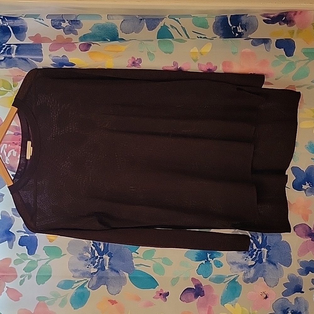 H&M Slouchy Sheer HiLo Sweater, S